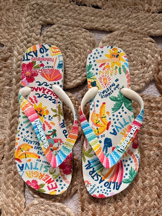 FARM Rio Shoes - FARM Rio Havanas sz 10